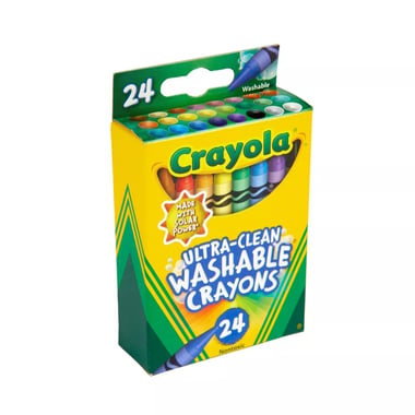 Crayola Wax Crayon,Assorted Color,24