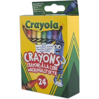 Crayola Wax Crayon,Assorted Color