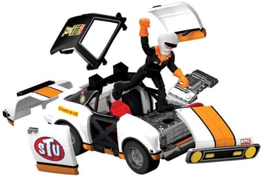 Stuntman Stu Diecast Model Playset Sports Car,5 Years And Above,Multicolor