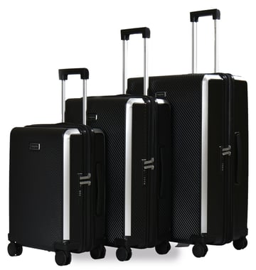 Magellan Luggage Set Of 3 (20"/24"/28"),3 Pieces,Black