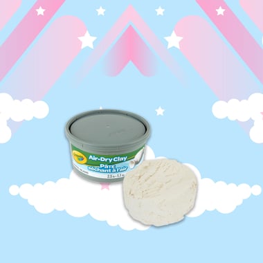 Crayola Modelling Clay,White