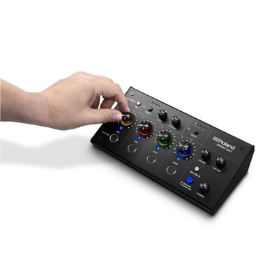 Roland Dj Mixer 4 Channels ,Black