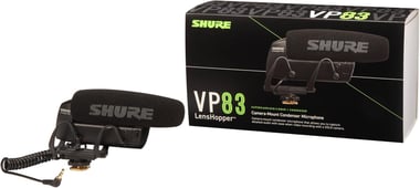 Shure Vp83,3.5 Mm Jack Condenser Microphone,Black