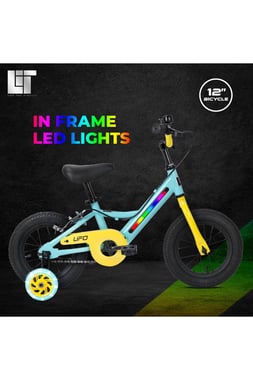 Lit Ufo Kids Bike,Unisex,Multicolor