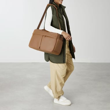 Lipault Duffle Bag Unisex,Mediums,Brown
