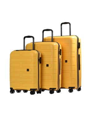Roncato Luggage Set Of 3 (20"/24"/28"),3 Pieces,Yellow