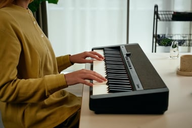 Casio 61 Keys Digital Piano,Intermediate,All Ages,Black