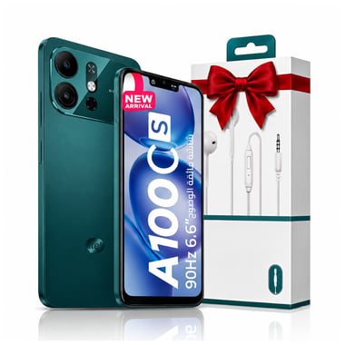 Itel A100cs 3+32 Green + Ea159,32 Gb,3 Gb Ram,Lake Green,4g Lte,Unisoc T700