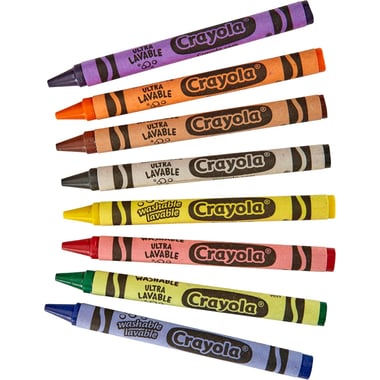 Crayola Wax Crayon,Assorted Color,24