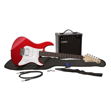 Yamaha Electric Guitar Beginner,Right-Handed,6,Adults,Red