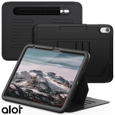 Alot Ipad 10th Generation (10.9-Inch) Back Cover Tablet Case,Black