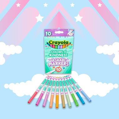 Crayola Color Marker (Washable),Assorted Color