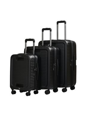 Hedgren Luggage Set Of 3 (20"/24"/28"),3 Pieces,Black