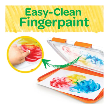 Crayola Finger Paint,Assorted Color