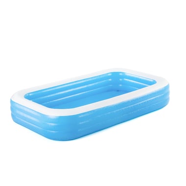 Bestway Inflatable Pool 305 Cm×183 Cm×56 Cm,3 Person,Blue