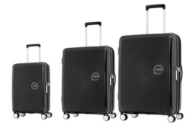 American Tourister Luggage Set Of 3 (20"/24"/28"),3 Pieces,Black