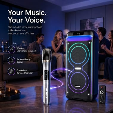 Nikai Wireless Pa System,As Per Usage,Black
