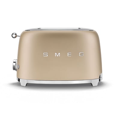 Smeg 2-Slice Toaster,950 W,Gold