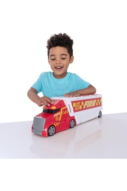 Teamsterz Vehicle & Track Set Fire Truck,3 Years And Above,Multicolor