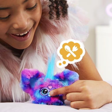 Furby Clip-On Plush Toy ,6 Years And Above,Multicolor