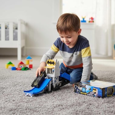 Spin Master Batman Figure Playset,3 Years And Above,Black