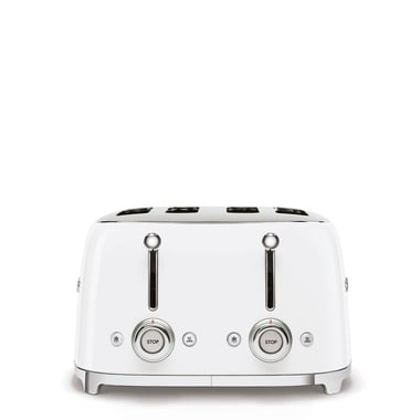 Smeg 4-Slice Toaster,2000 W,White