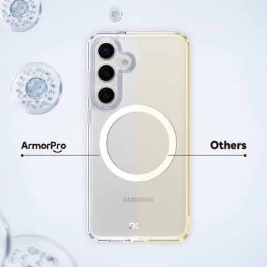 Armorpro Samsung S25 Back Cover Mobile Case With Magsafe,Clear