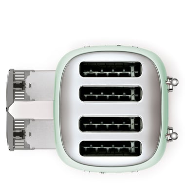 Smeg 4-Slice Toaster,2000 W,Green
