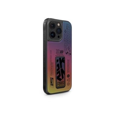 Skinarma Iphone 15 Pro Back Cover Mobile Case With Magsafe,Iridescent