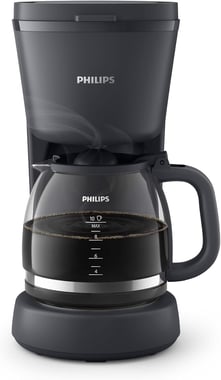 Philips Drip Coffee Machine,1.3 L,Black