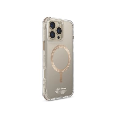 Skinarma Iphone 16 Pro Back Cover Mobile Case,Gold