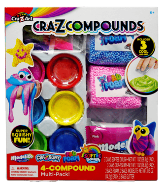 Crazcompounds Activity Dough Playset,