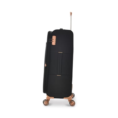 Track Luggage Set Of 3 (20"/24"/28"),3 Pieces,Black