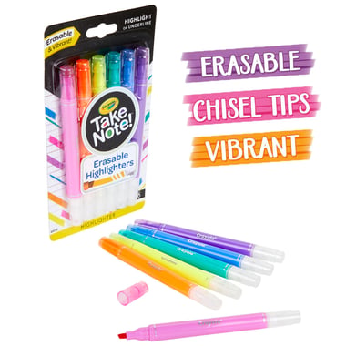 Crayola Marker,Assorted Color,6