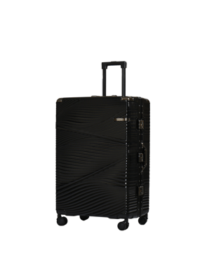 Track Luggage Set Of 3 (20"/24"/28"),3 Pieces,Black