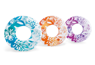 Intex Pool Float Ring 3 Years And Above,Multicolor