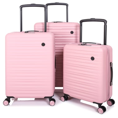 Magellan Luggage Set Of 3 (20"/24"/28"),3 Pieces,Pink