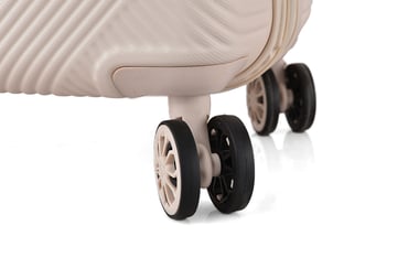 Track Luggage Set Of 2 (14"/20"),2 Pieces,White