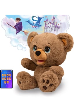 My Fuzzy Friends Interactive Plush Toy ,4 Years And Above,Multicolor