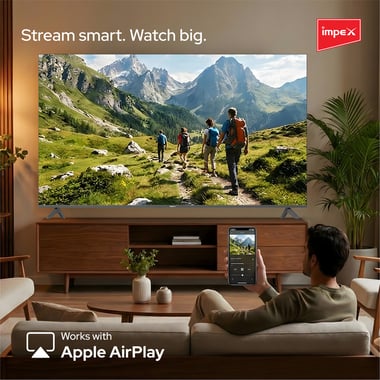 Impex 85" Smart Tv,4k Led,60 Hz,Black,Impex Fiesta 85" 4k Ultra Hd Smart Led Tv
