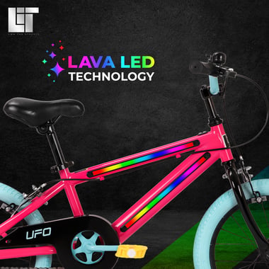 Lit Ufo Kids Bike,Unisex,Multicolor