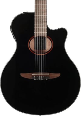 Yamaha Acoustic Electric Guitar Intermediate,Right-Handed,6,Adults,Black