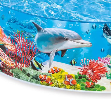 انتيكس حمام سباحة قابل للنفخ 244.00 سم×244.00 سم×46.00 سم,شخصان,متعدد الالوان