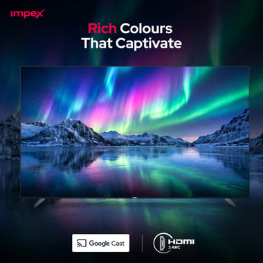 Impex 100" Smart Tv,4k Qled,144 Hz,Black,100qlc2r120