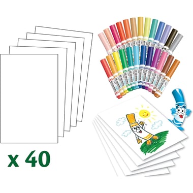 Crayola Color Marker (Washable),Assorted Color