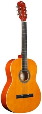 Unistar Classical Guitar Beginner,Right-Handed,6,All Ages,Brown