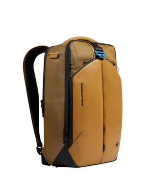 Piquadro Laptop Backpack (18"),For 13"/15.6" (Device),Unisex,Brown
