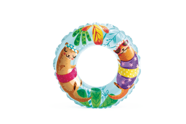 Intex Pool Float Ring 3 Years And Above,Multicolor