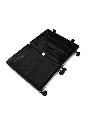 Track Luggage Set Of 3 (20"/24"/28"),3 Pieces,Silver