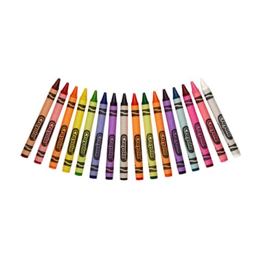 Crayola Wax Crayon,Assorted Color